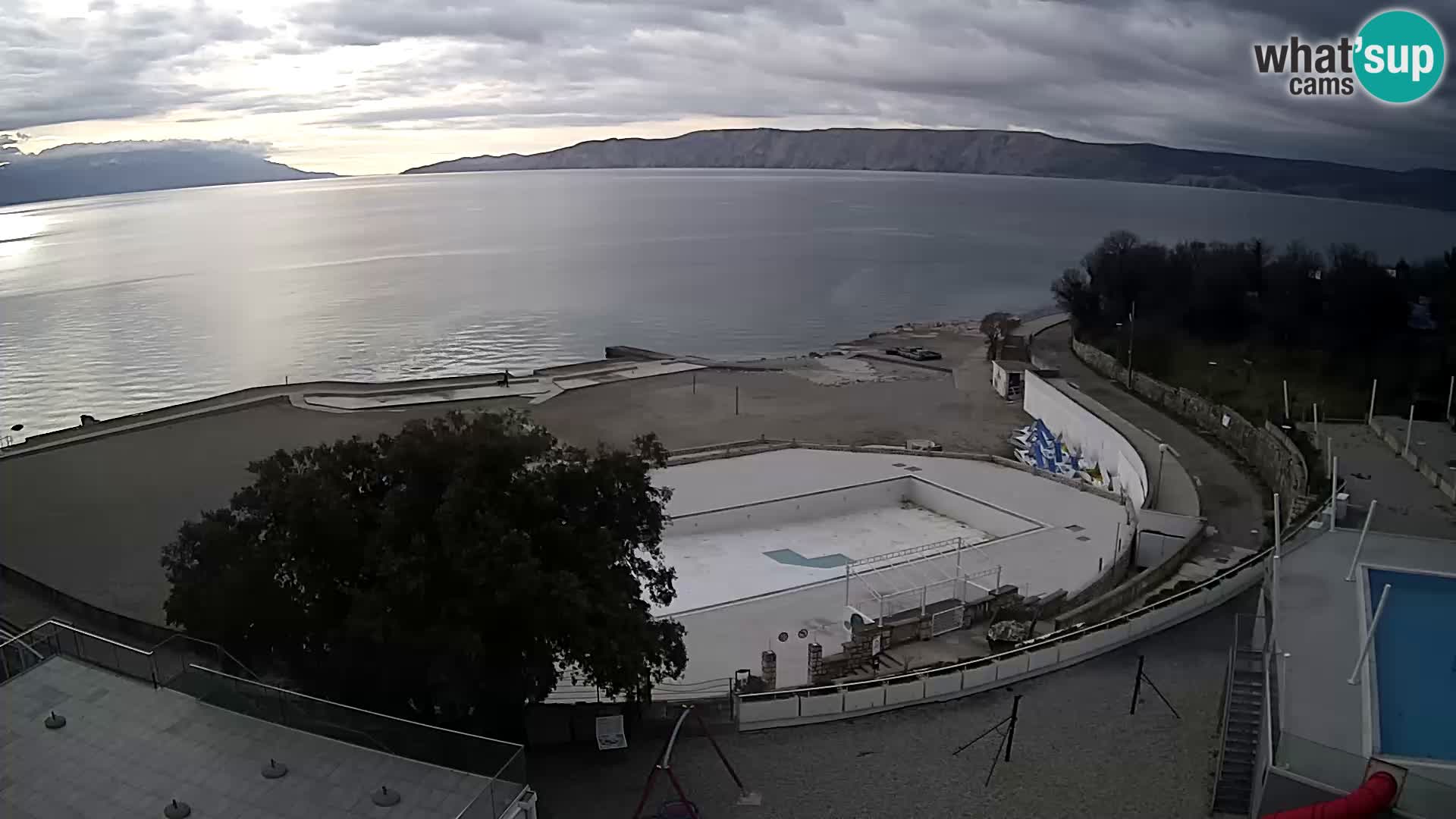 Webcam – Novi Vinodolski – plage