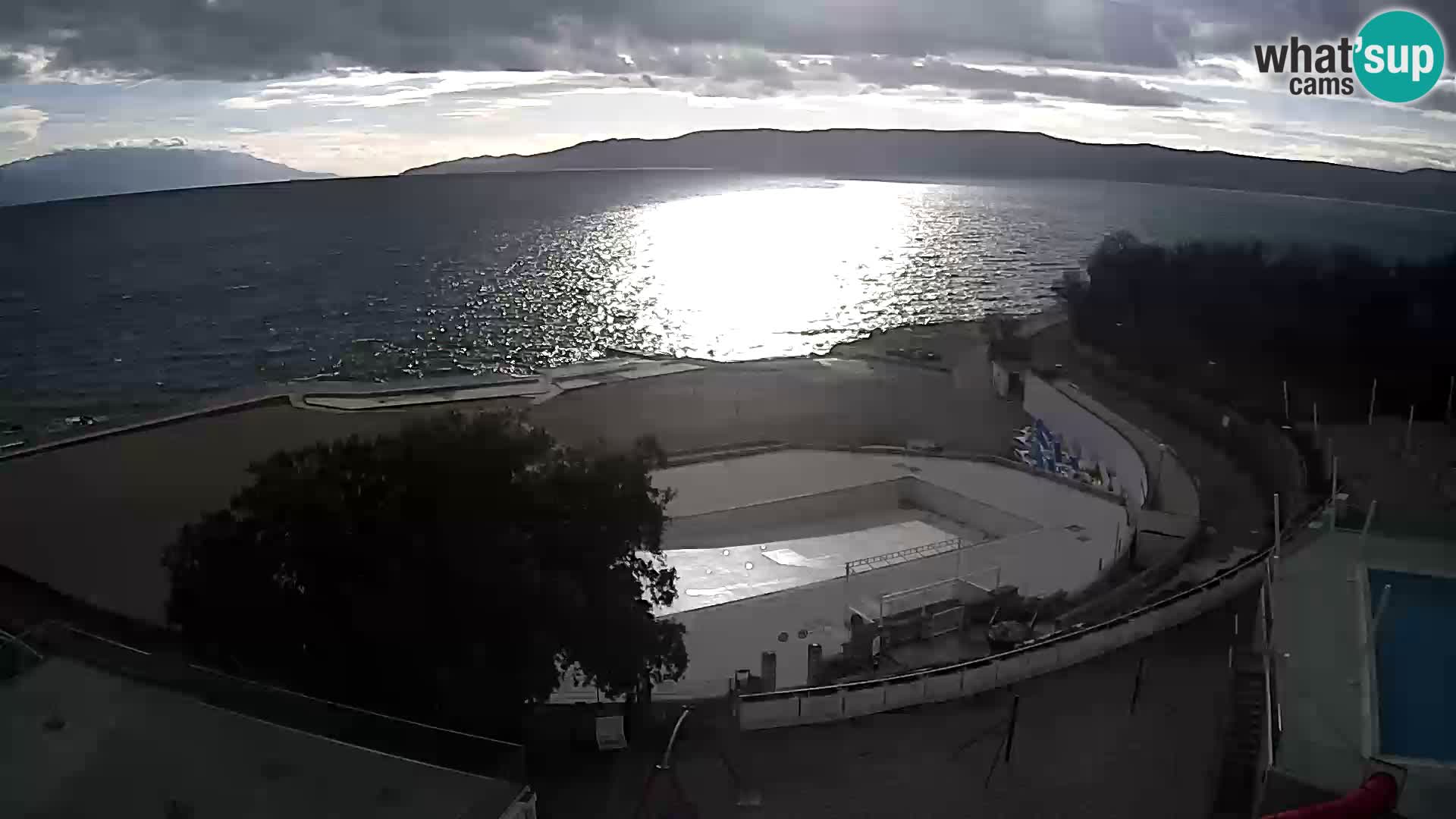 Webcam – Novi Vinodolski – plage