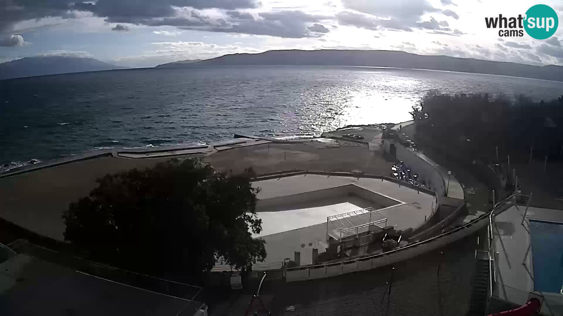 Webcam – Novi Vinodolski – plage