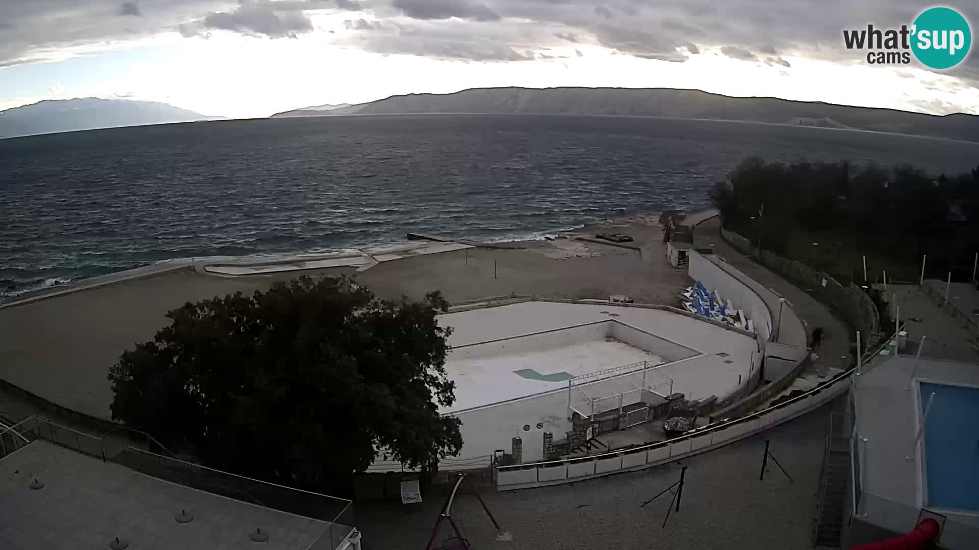 Webcam – Novi Vinodolski – playa