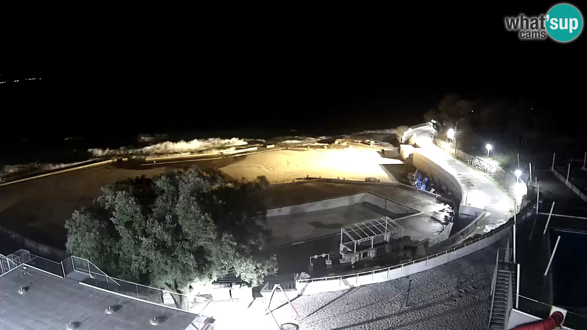 Webcam – Novi Vinodolski – playa