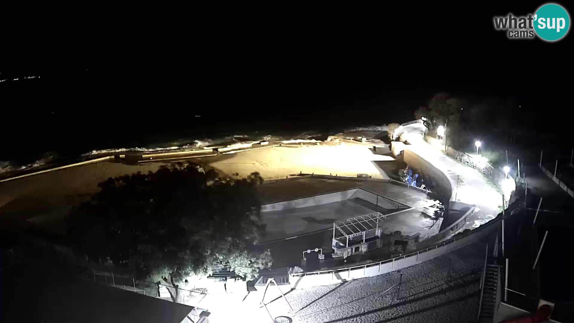 Webcam – Novi Vinodolski – spiaggia