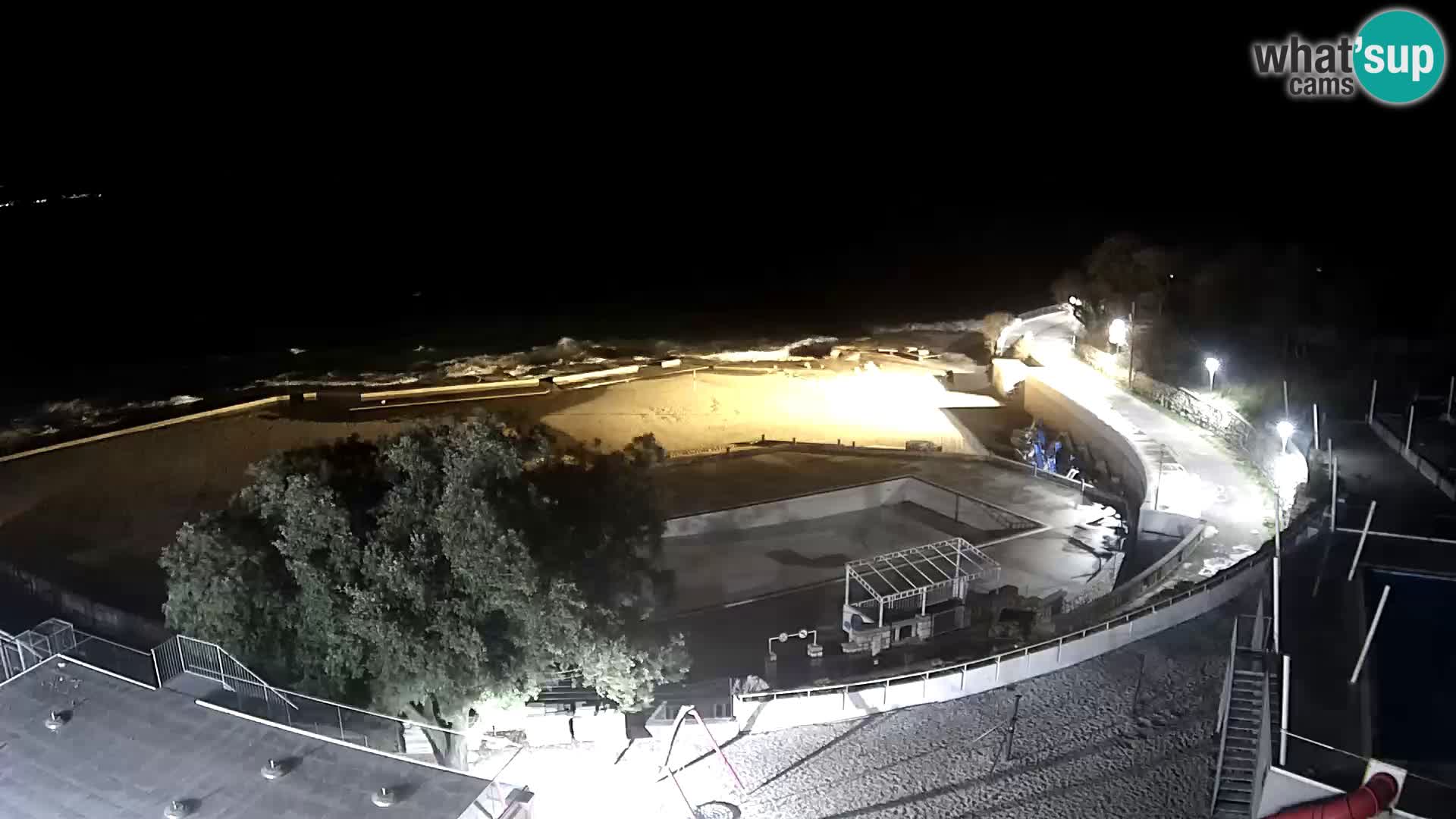 Webcam – Novi Vinodolski – playa