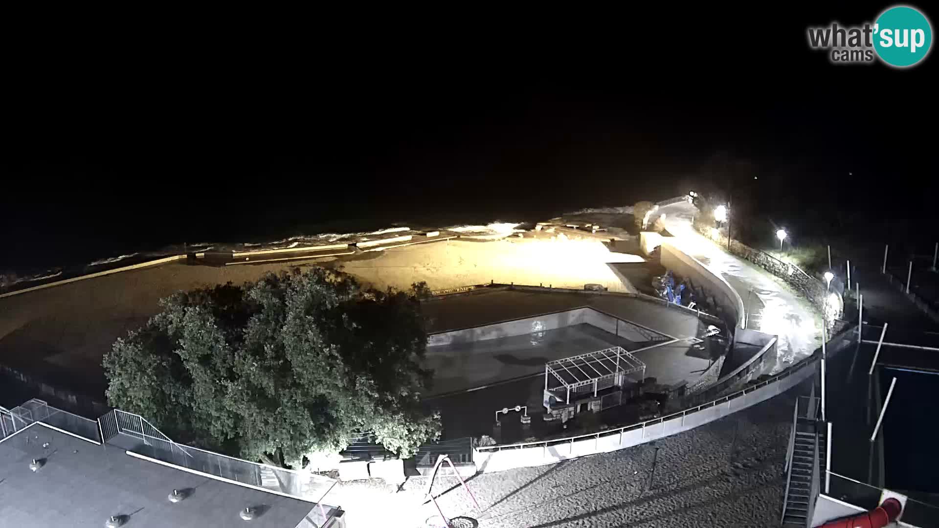 Webcam – Novi Vinodolski – playa