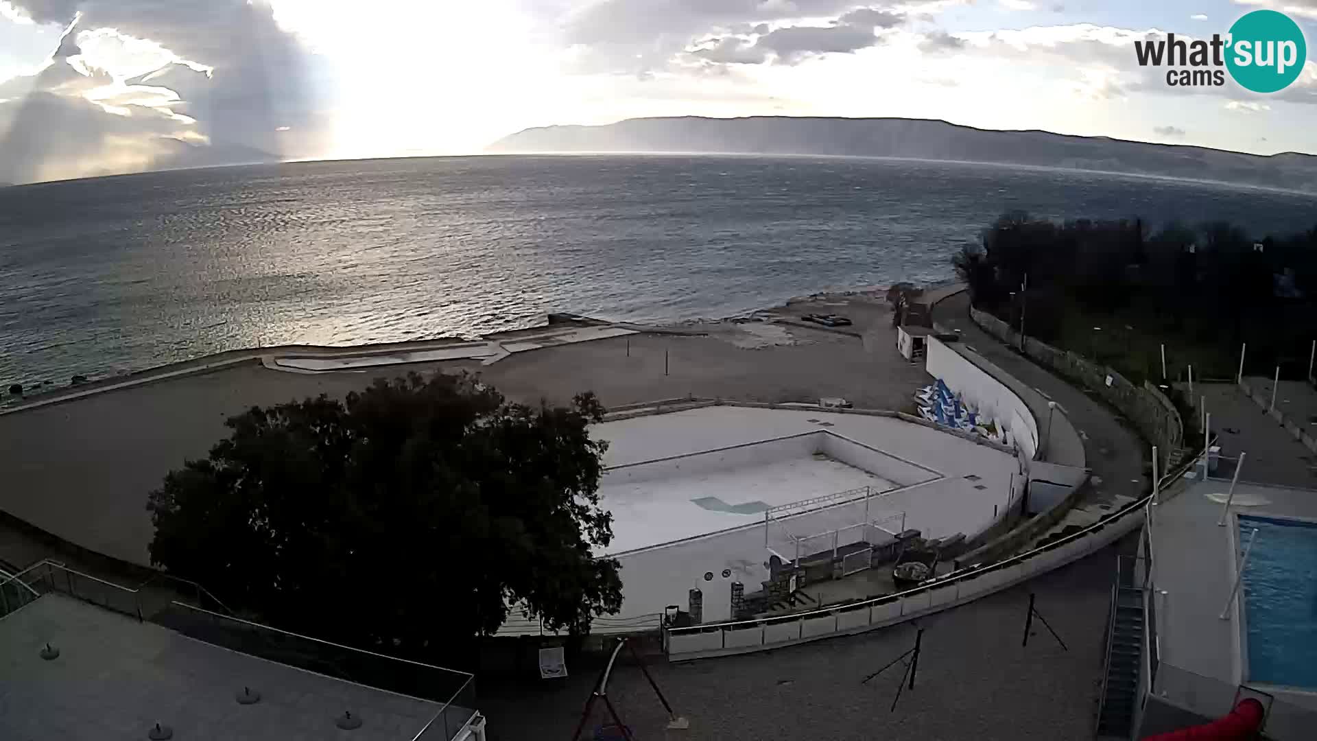 Webcam – Novi Vinodolski – playa