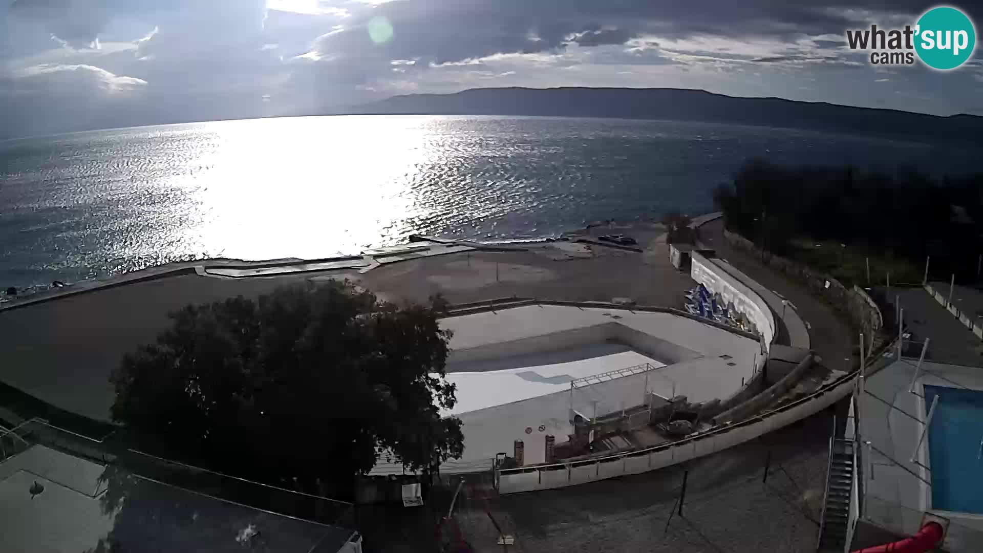 Webcam – Novi Vinodolski – strand