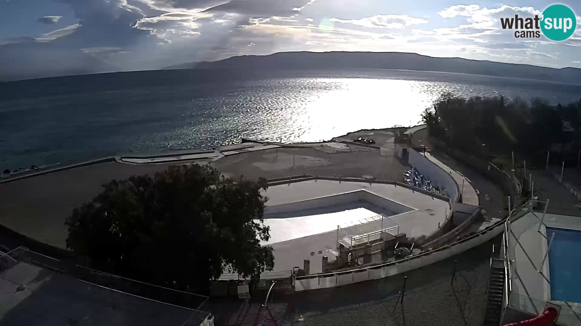 Webcam – Novi Vinodolski – plage