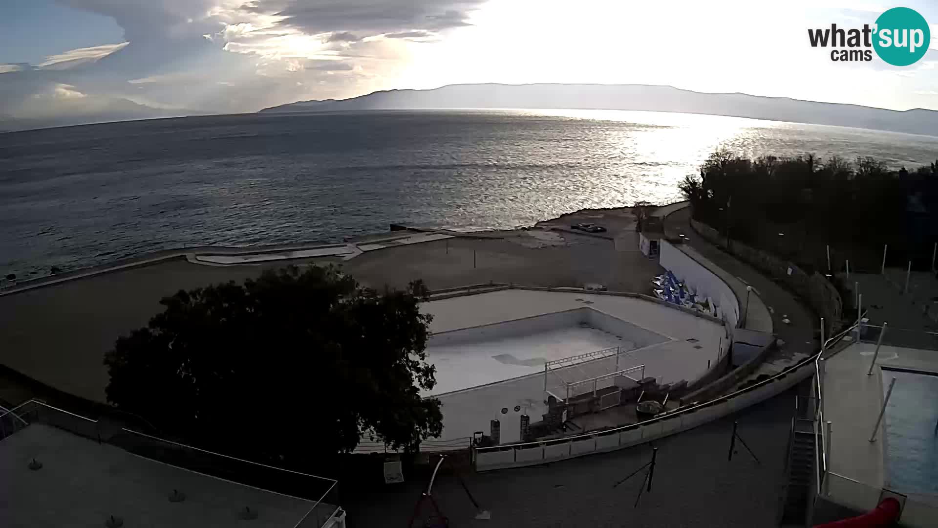 Webcam – Novi Vinodolski – playa