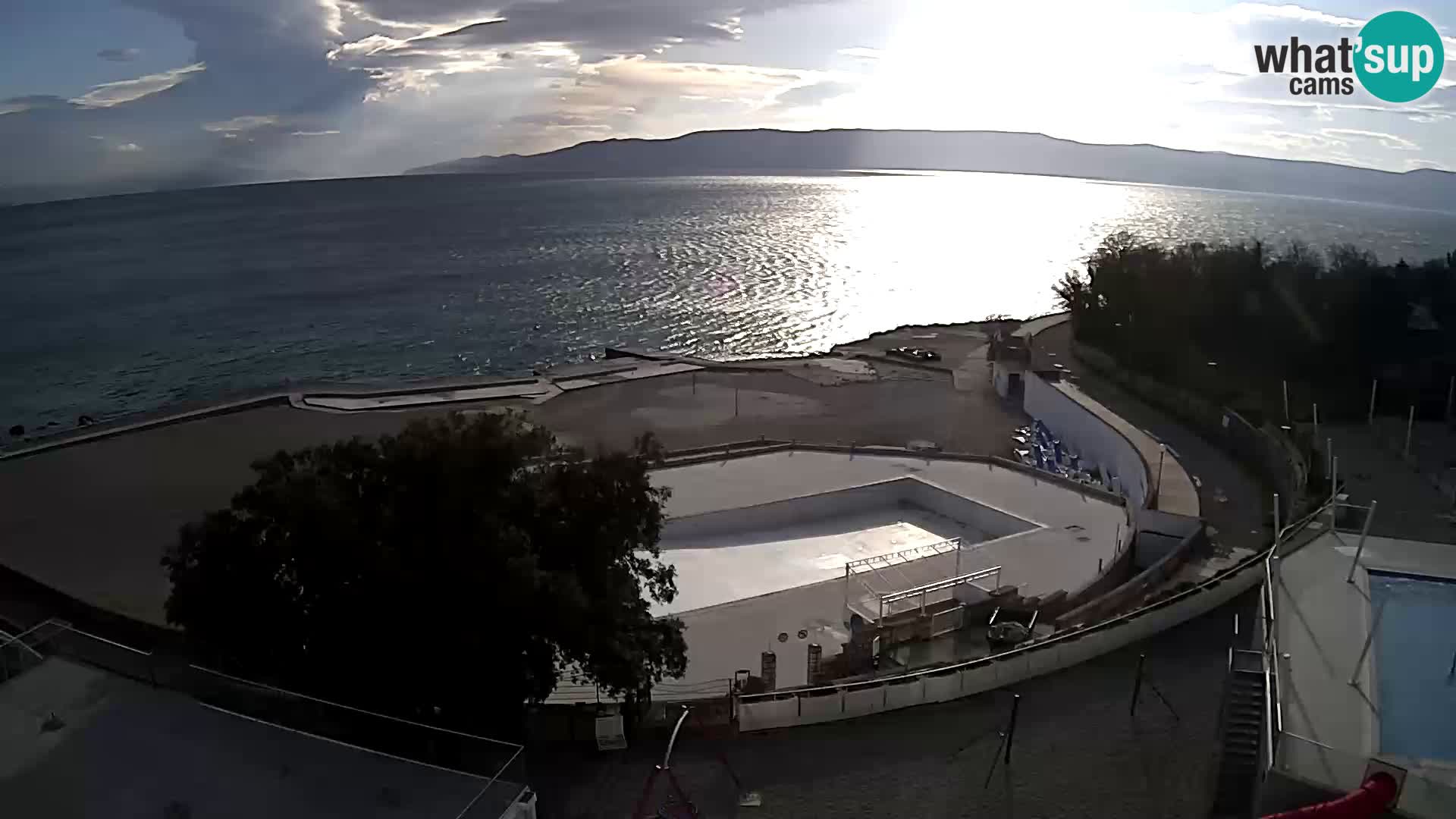 Webcam – Novi Vinodolski – plage