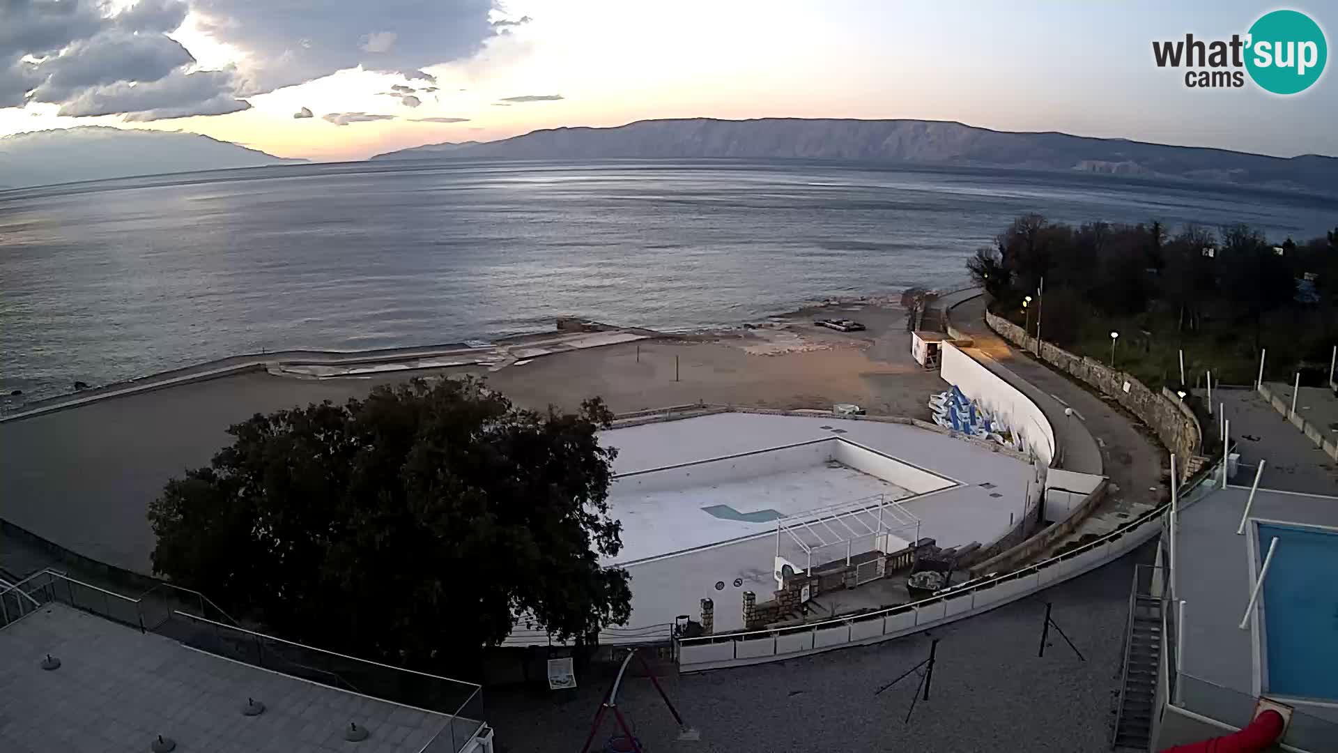 Webcam – Novi Vinodolski – strand