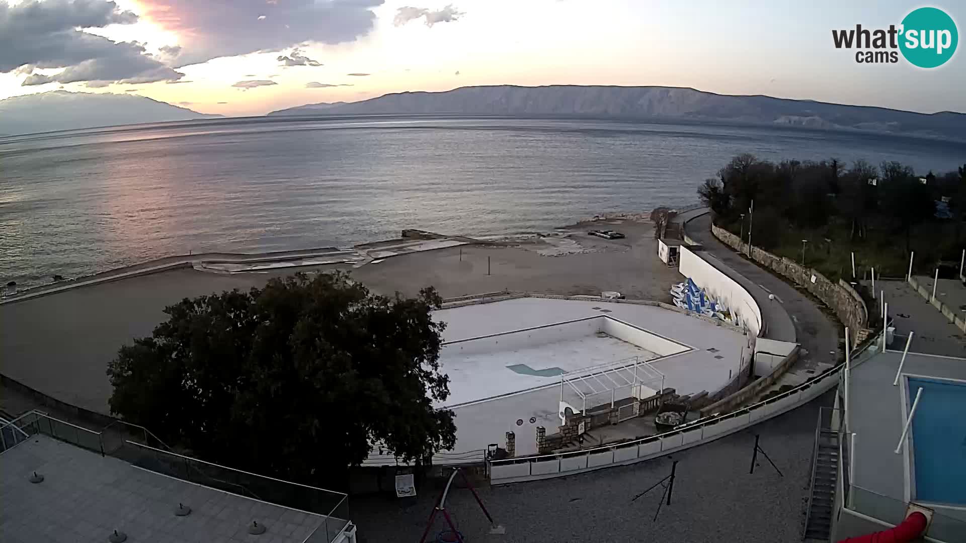 Webcam – Novi Vinodolski – plage