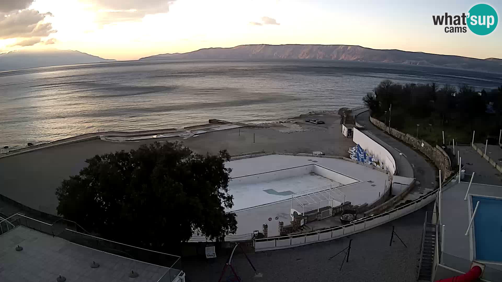 Webcam – Novi Vinodolski – plage