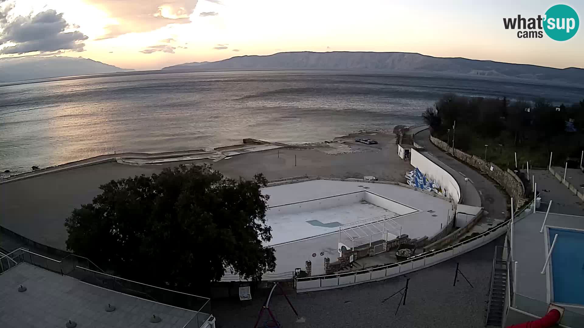 Webcam – Novi Vinodolski – plage