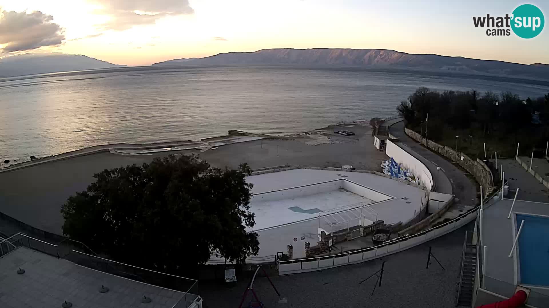 Webcam – Novi Vinodolski – playa