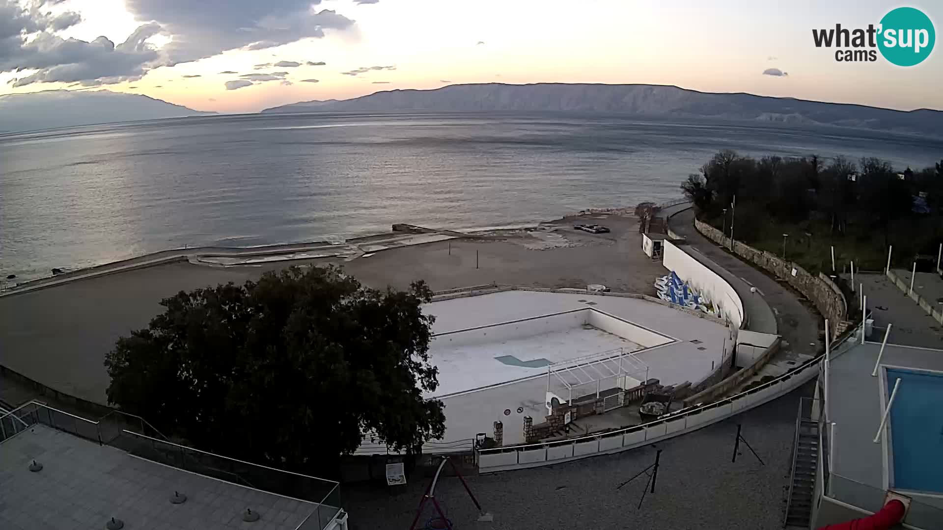 Webcam – Novi Vinodolski – plage