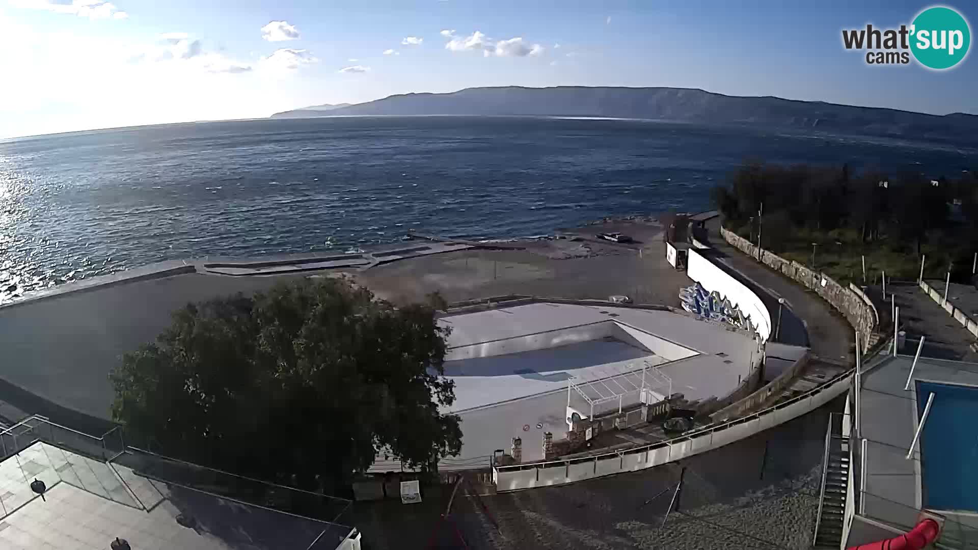 Webcam – Novi Vinodolski – strand