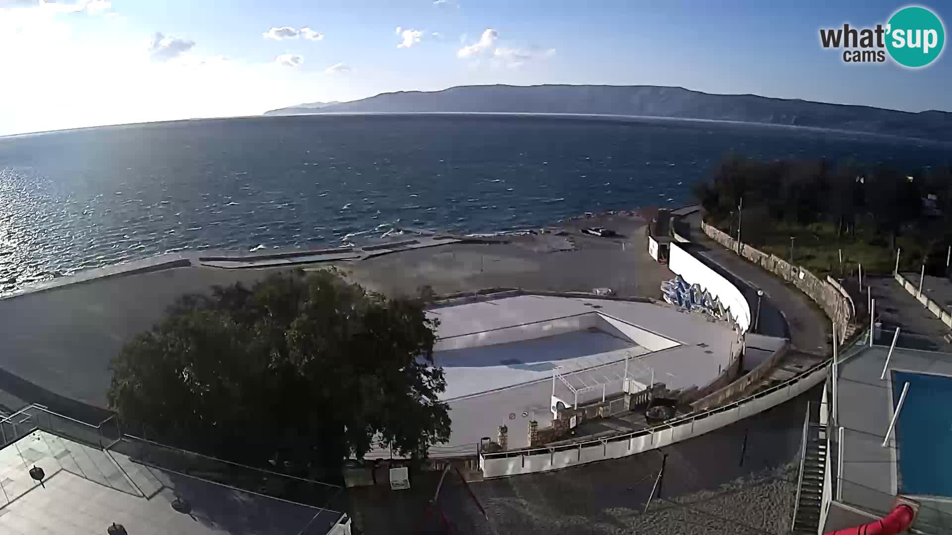 Webcam – Novi Vinodolski – plage