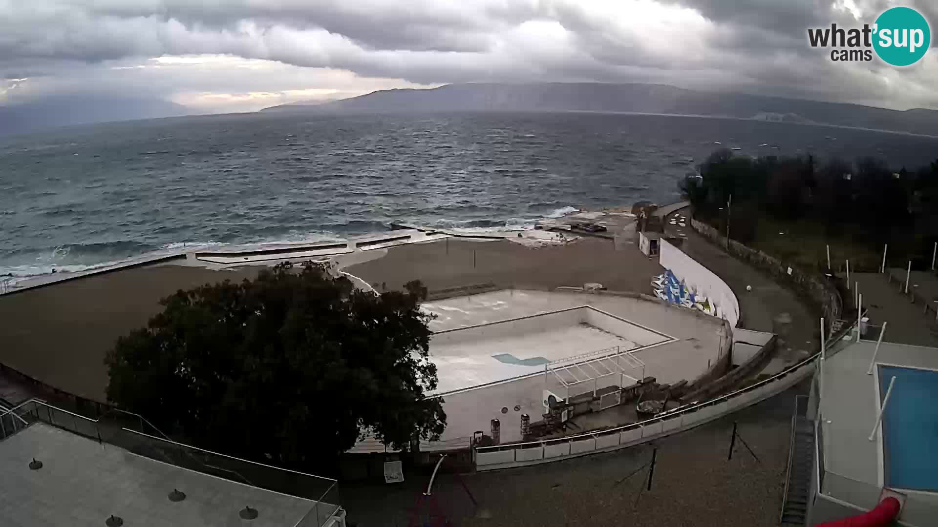 Webcam – Novi Vinodolski – plage