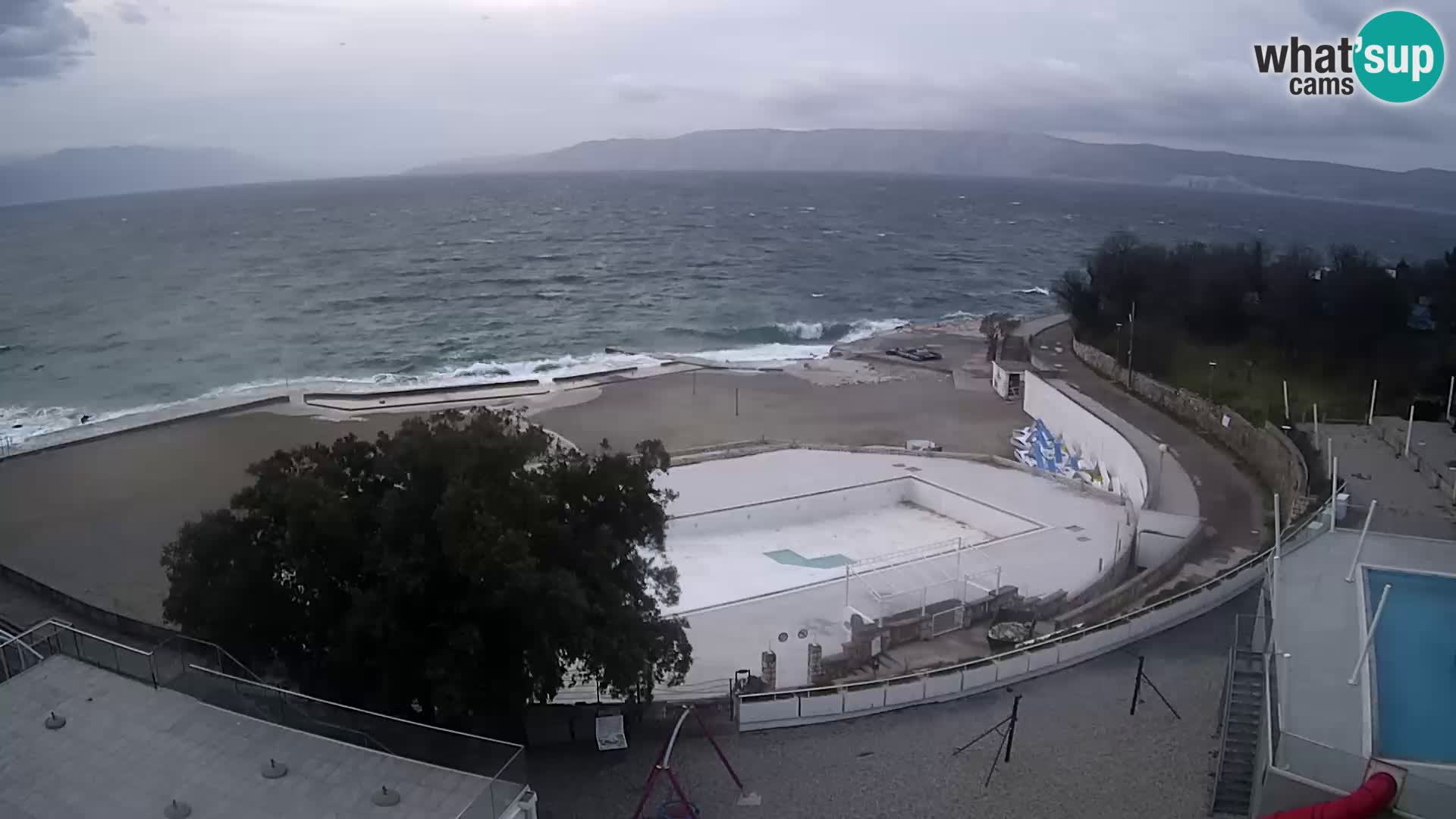 Webcam – Novi Vinodolski – plage