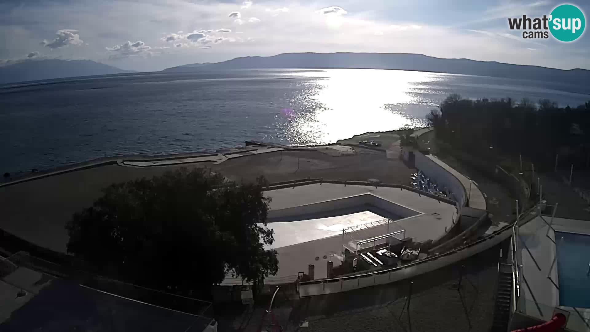 Webcam – Novi Vinodolski – strand