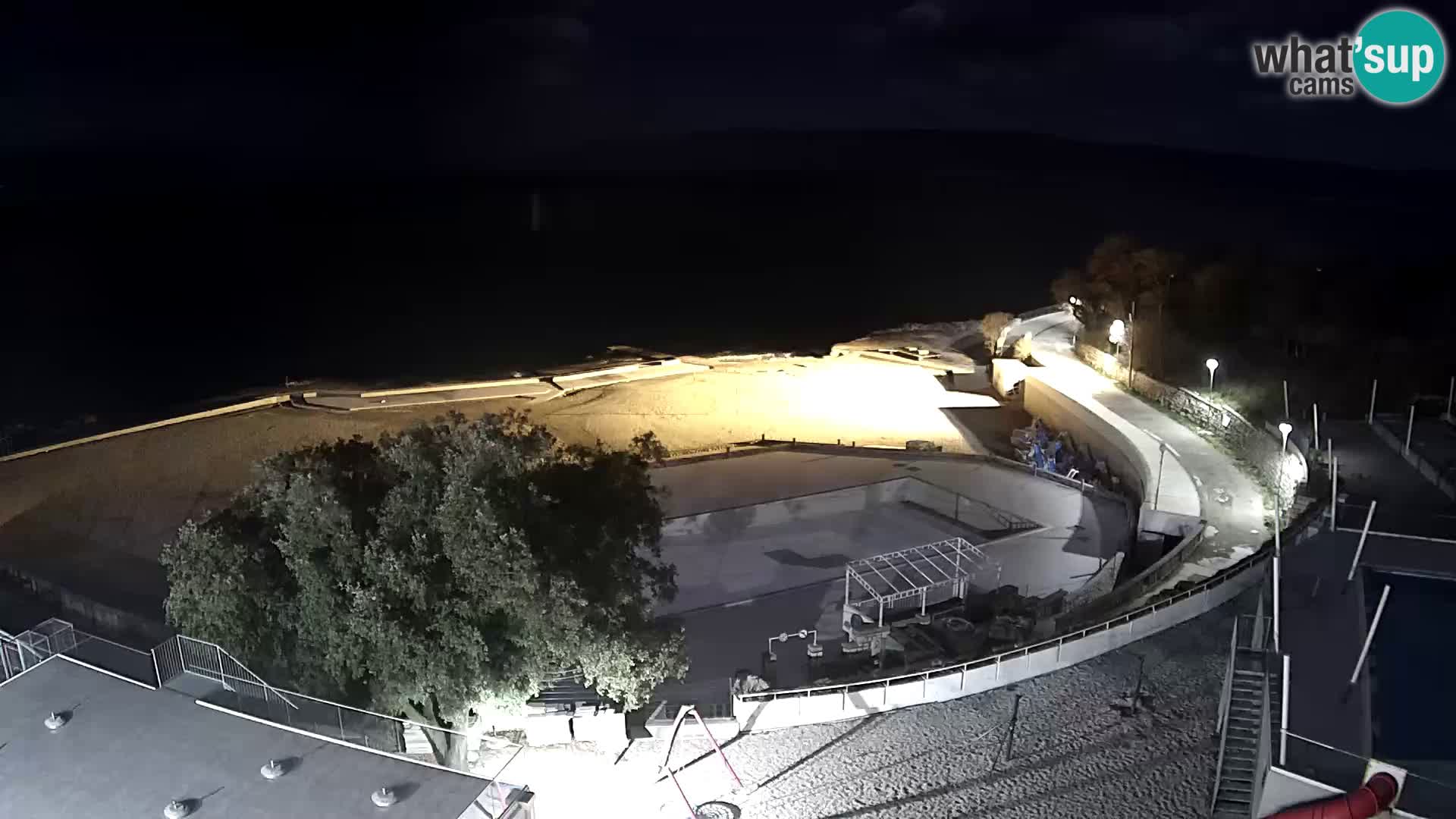 Webcam – Novi Vinodolski – plage