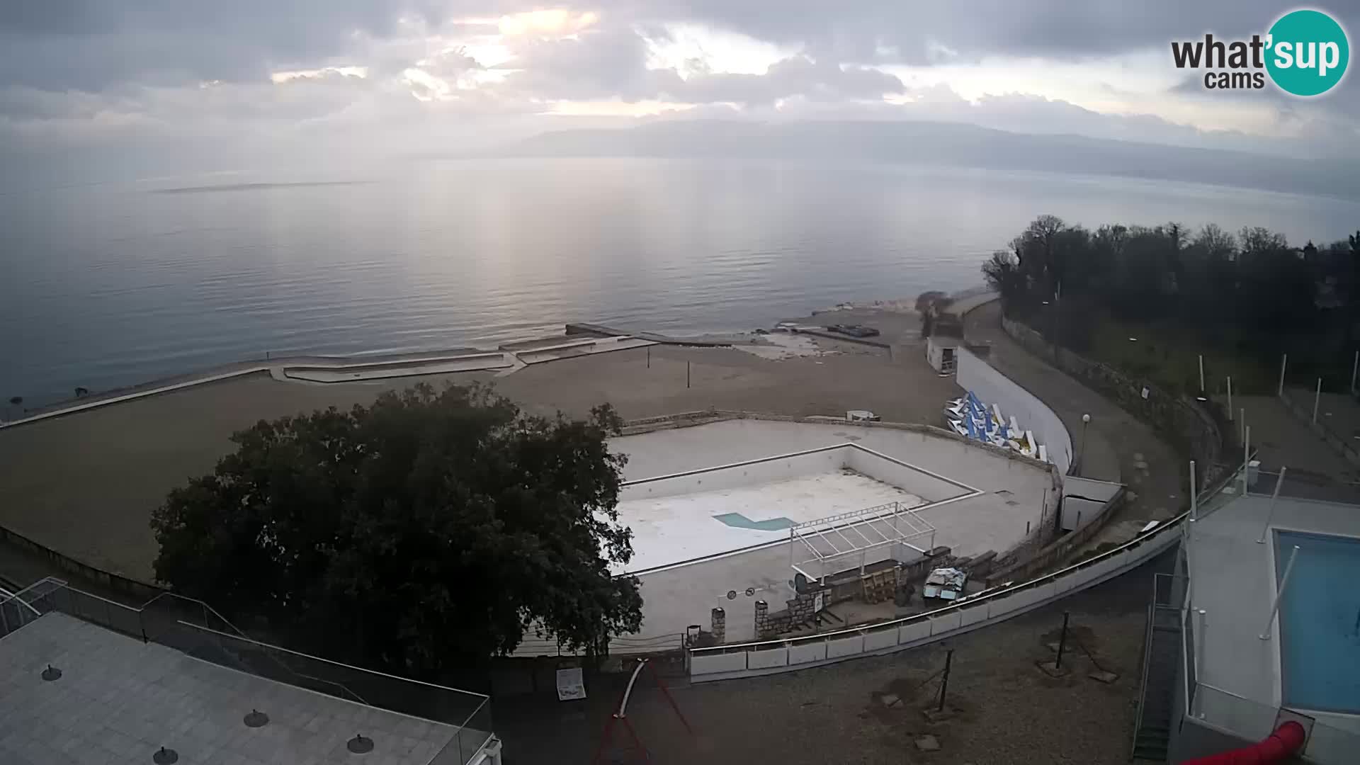 Webcam – Novi Vinodolski – playa