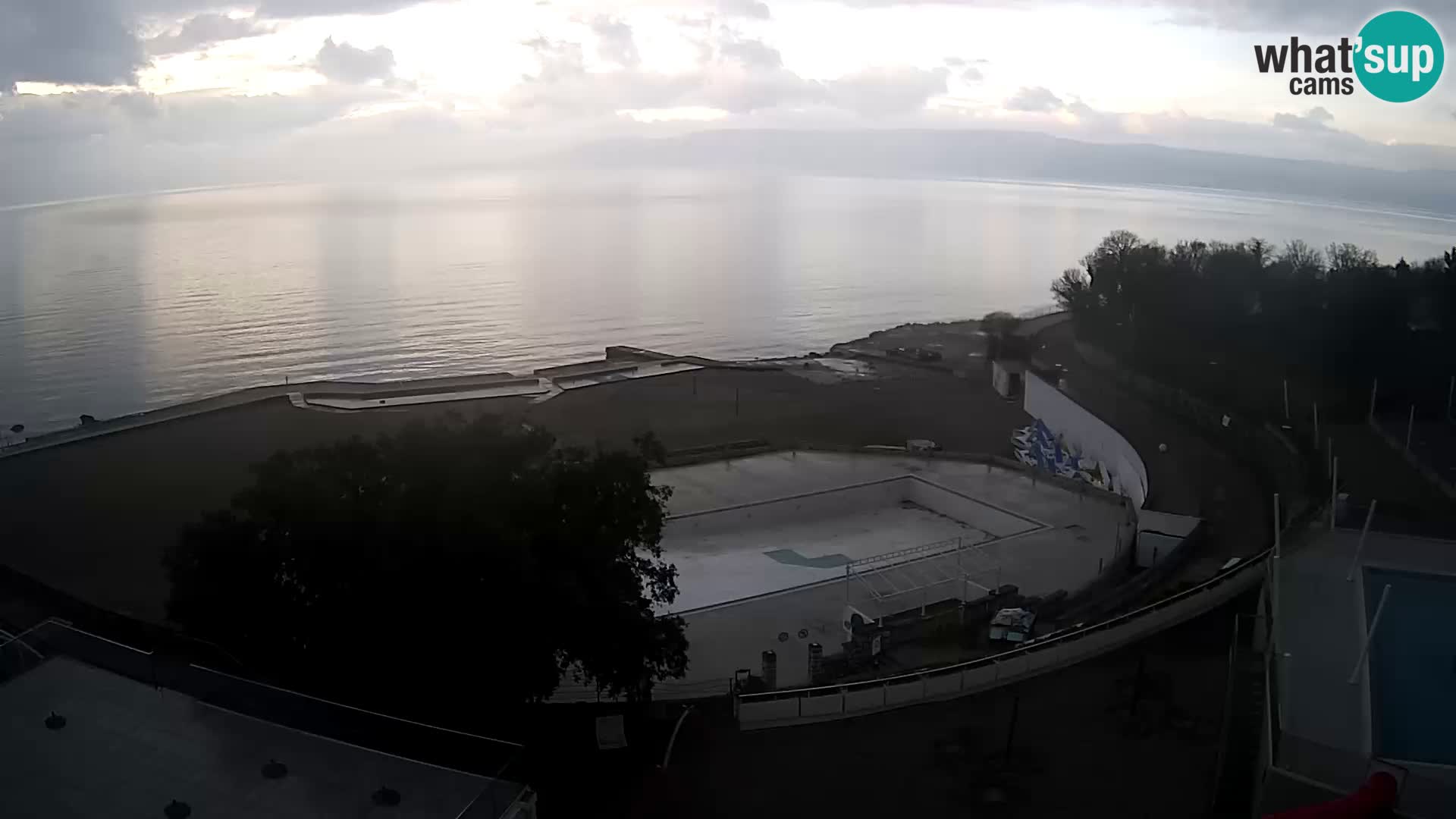 Webcam – Novi Vinodolski – playa