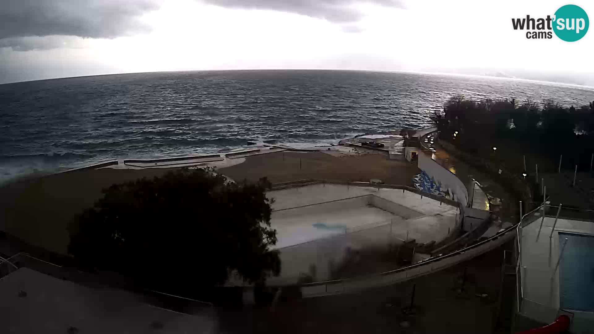 Webcam – Novi Vinodolski – playa