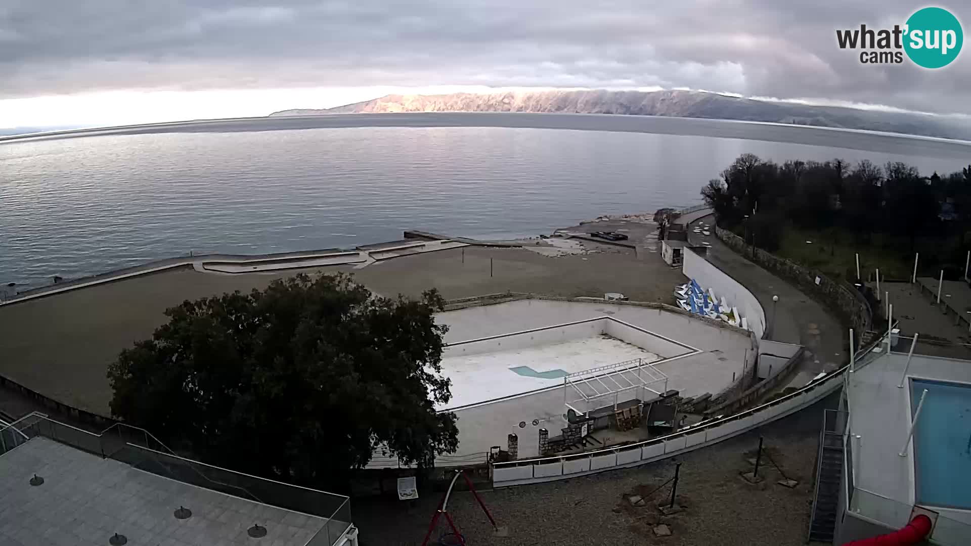 Webcam – Novi Vinodolski – spiaggia