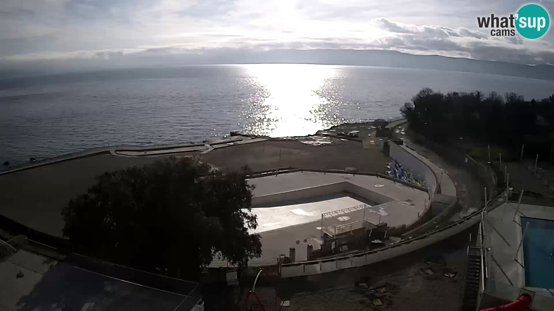 Webcam – Novi Vinodolski – plage