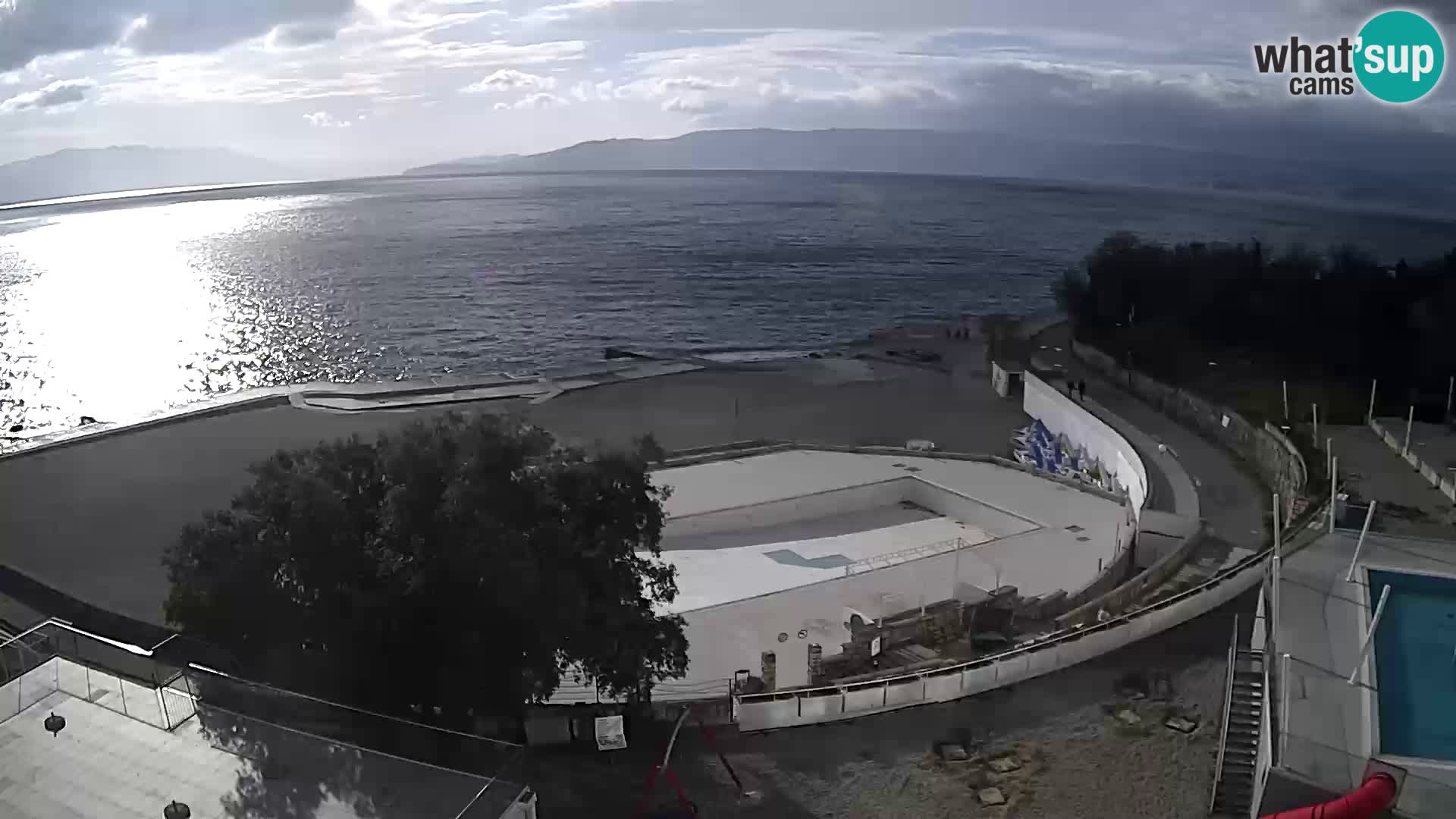 Webcam – Novi Vinodolski – plage