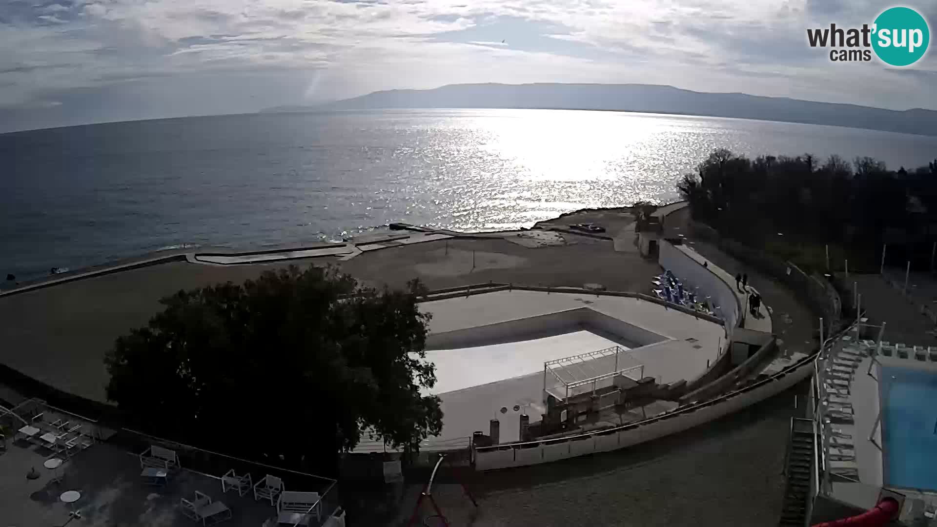 Webcam – Novi Vinodolski – spiaggia