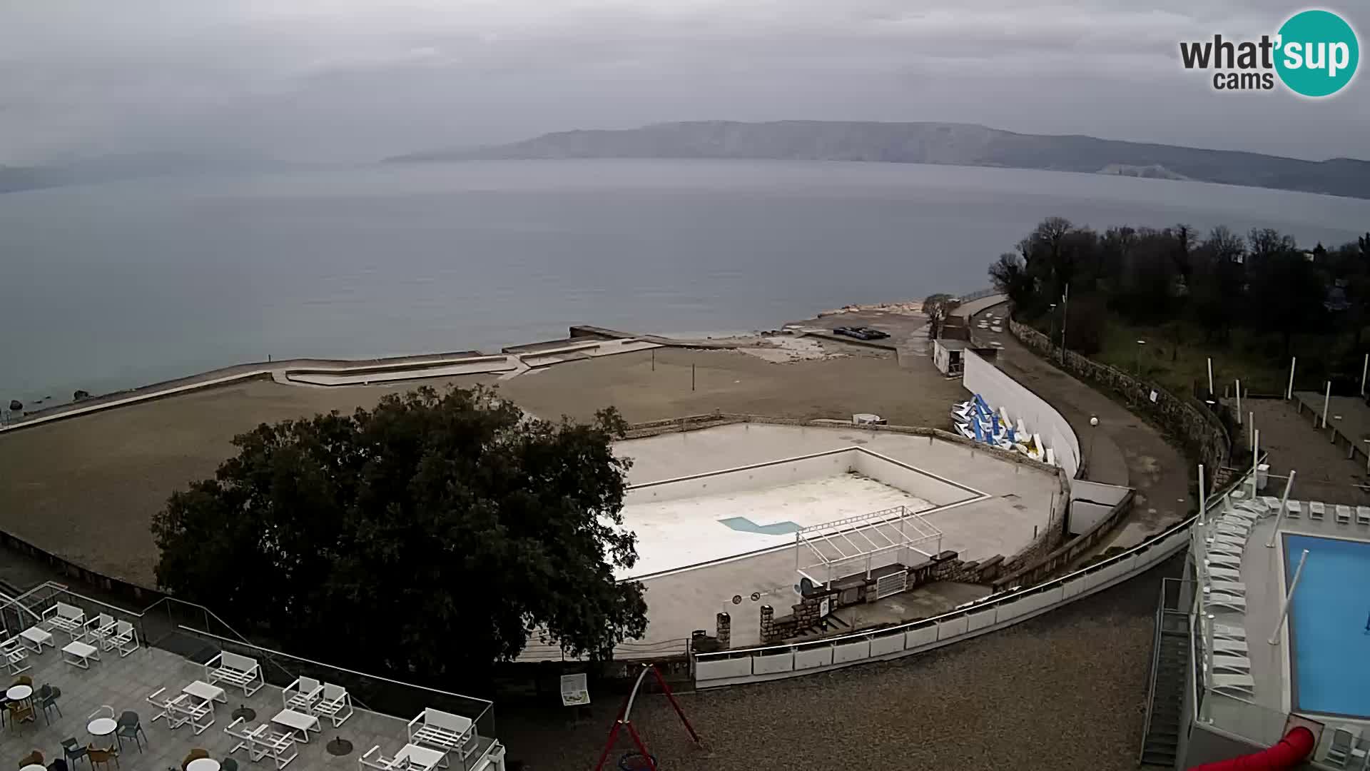 Webcam – Novi Vinodolski – plage