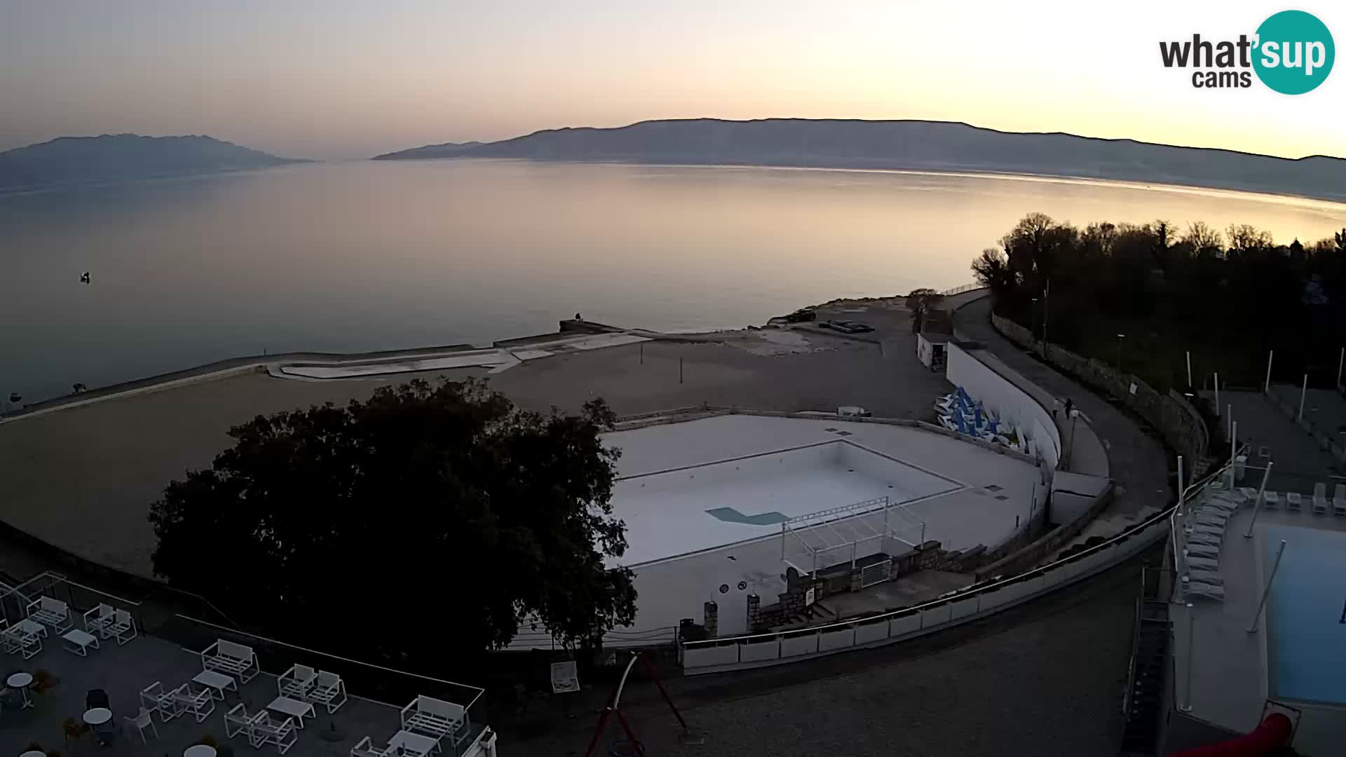 Splenta kamera – Novi Vinodolski – plaža