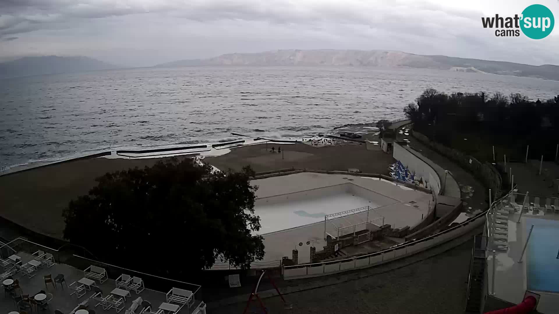 Webcam – Novi Vinodolski – playa