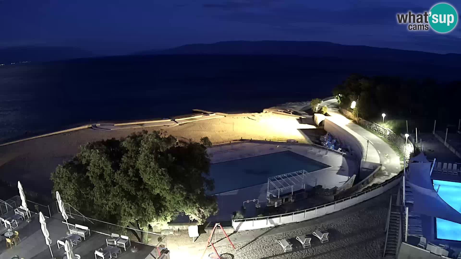 Webcam – Novi Vinodolski – strand