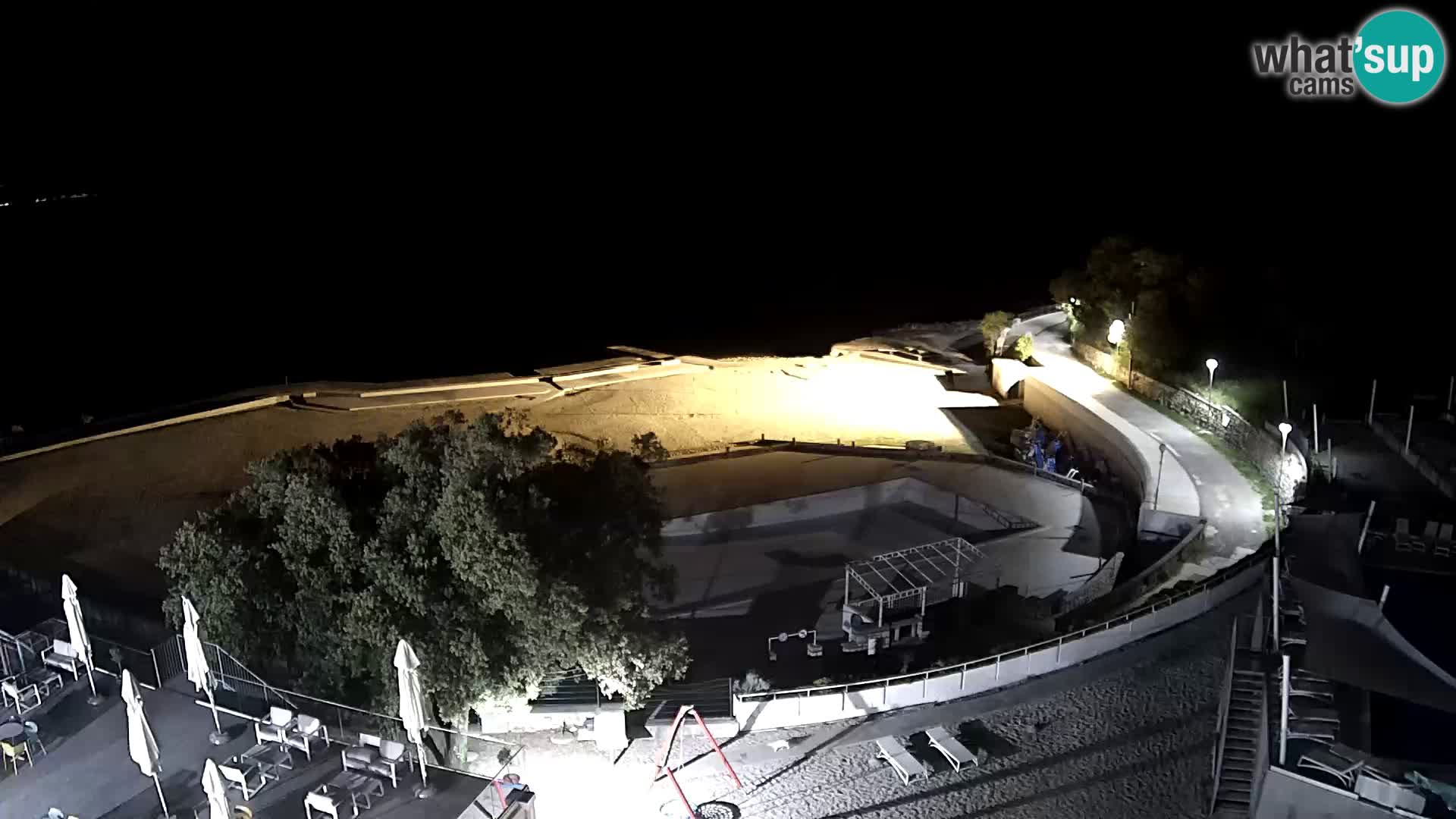 Webcam – Novi Vinodolski – plage