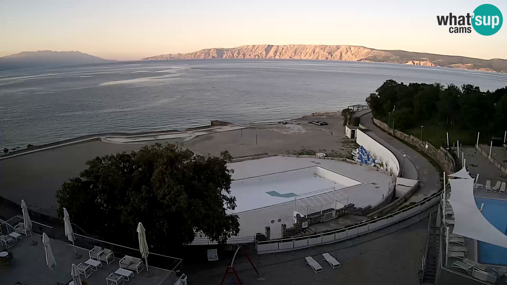 Webcam – Novi Vinodolski – plage