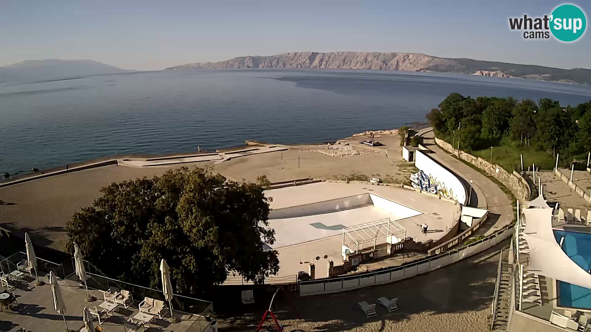 Webcam – Novi Vinodolski – strand
