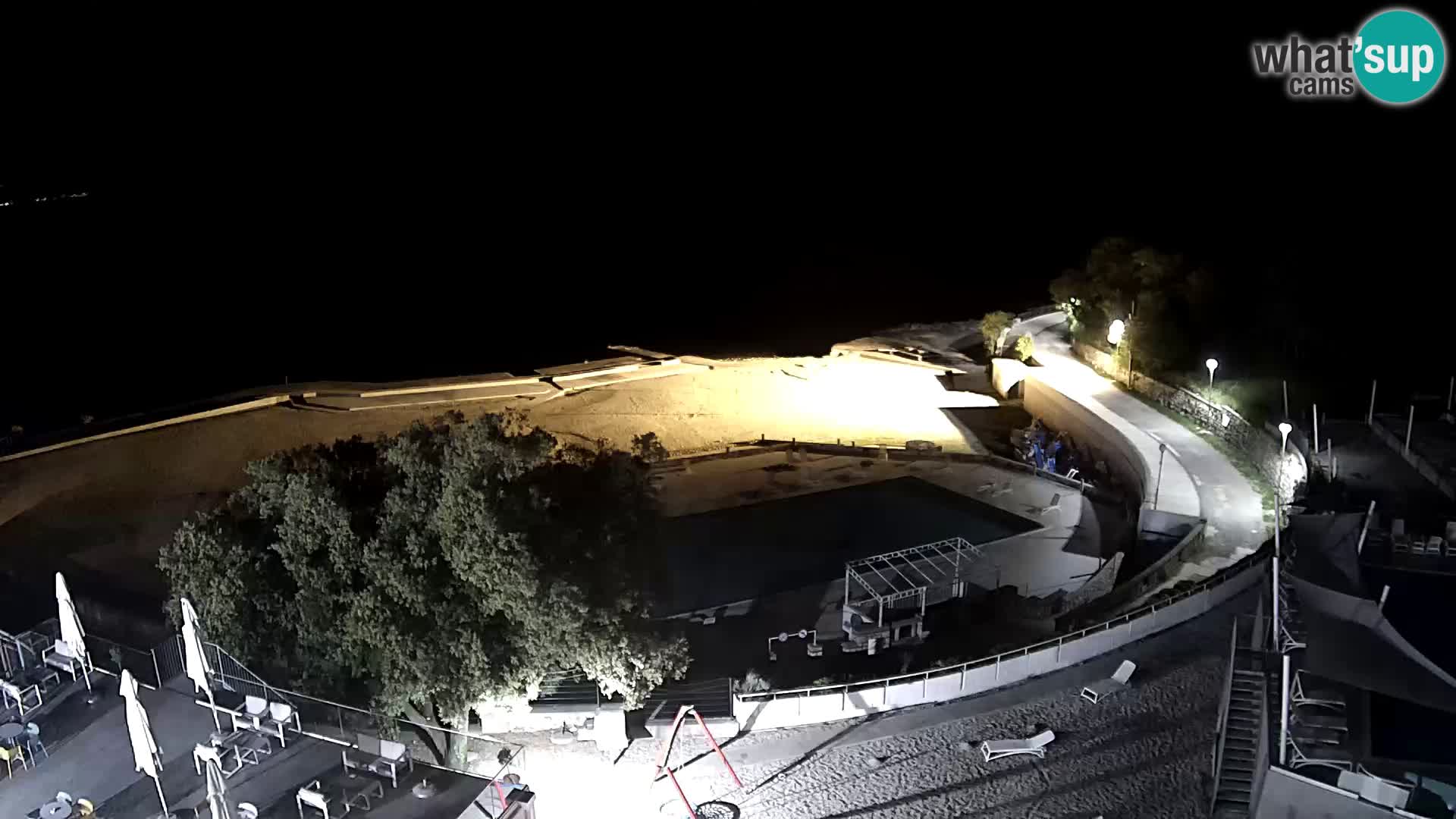 Webcam – Novi Vinodolski – plage