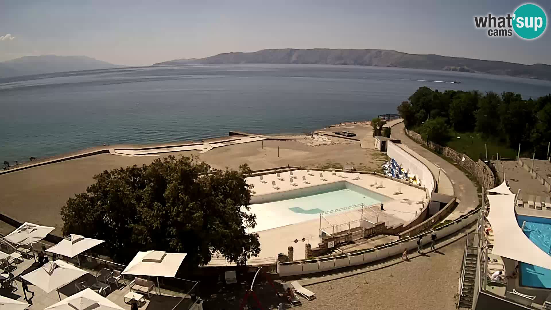 Web kamera – Novi Vinodolski – plaža