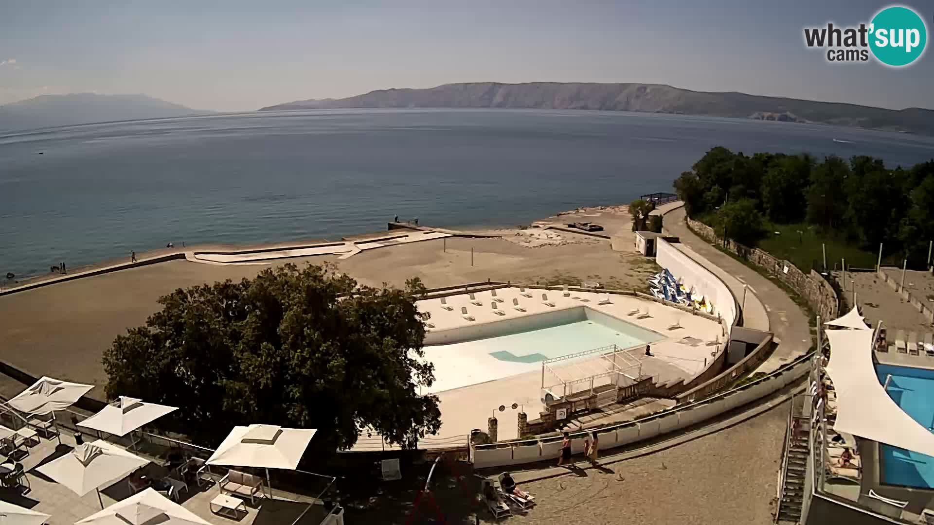 Webcam – Novi Vinodolski – plage