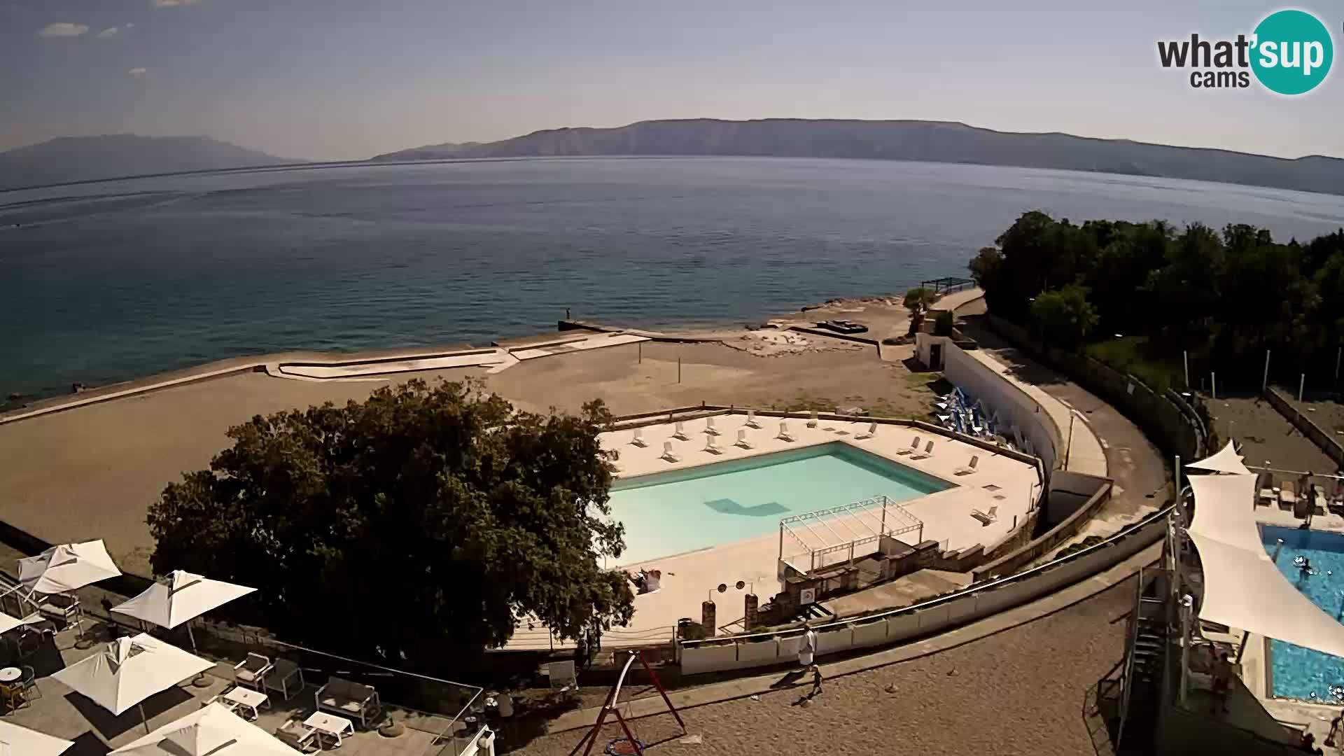 Novi Vinodolski – Beach – webcam live