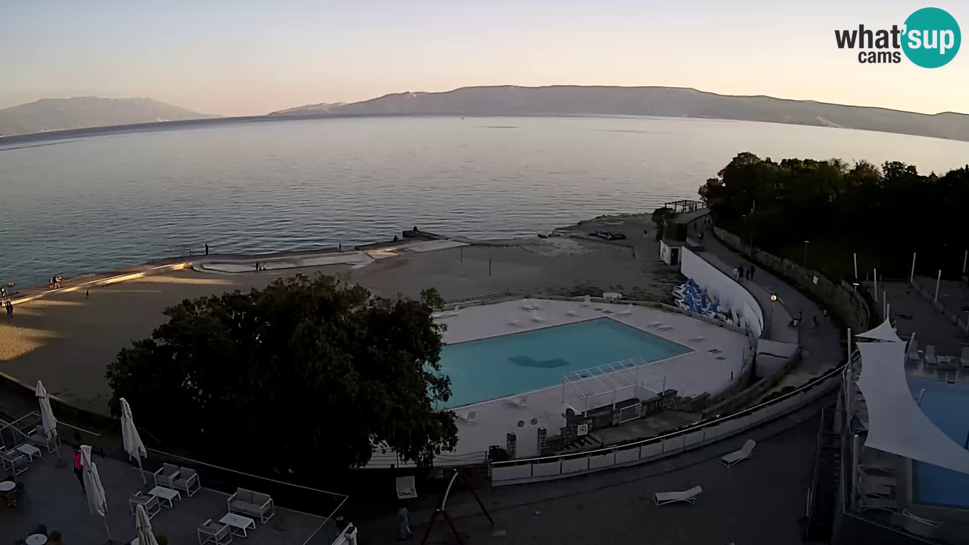 Web kamera – Novi Vinodolski – plaža