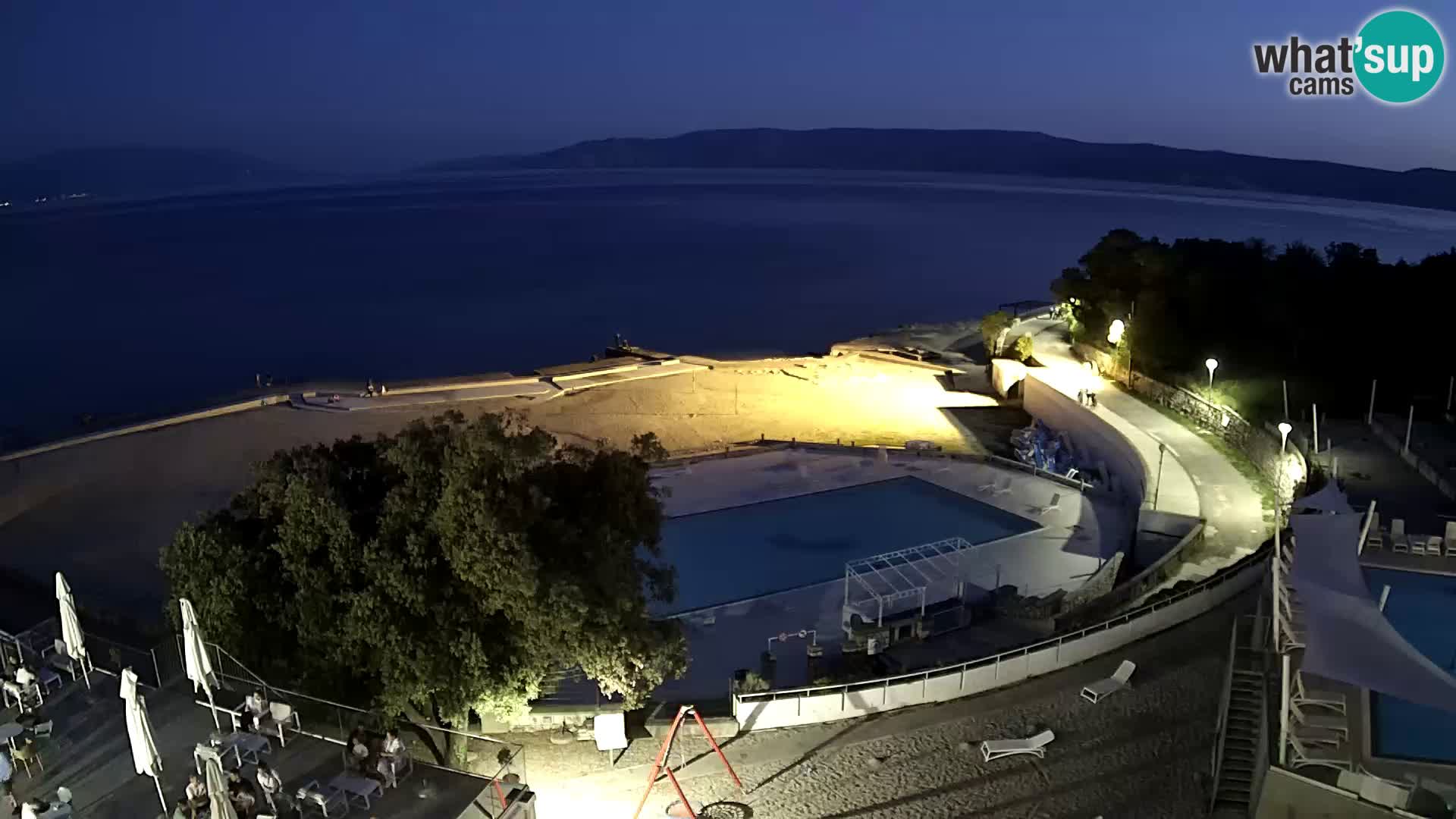 Splenta kamera – Novi Vinodolski – plaža