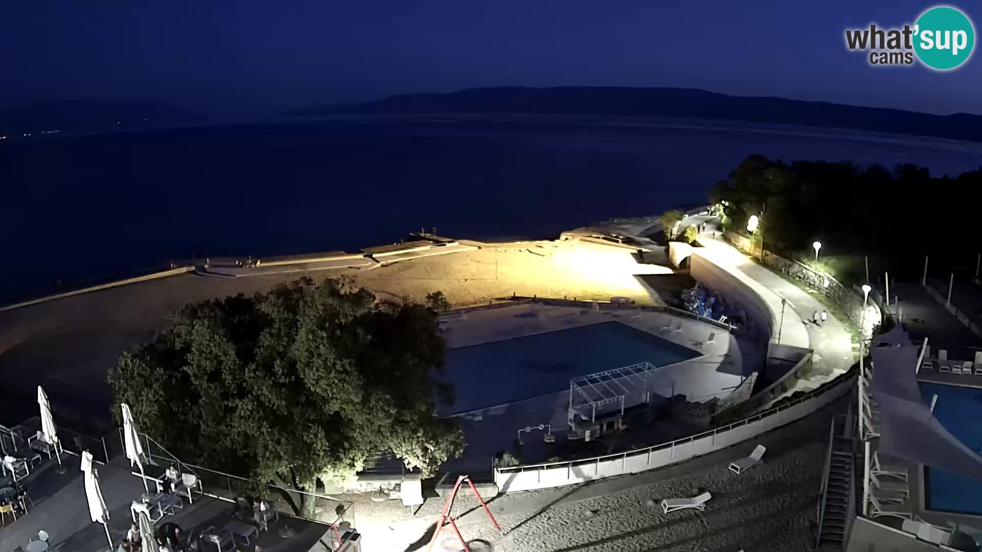 Webcam – Novi Vinodolski – plage