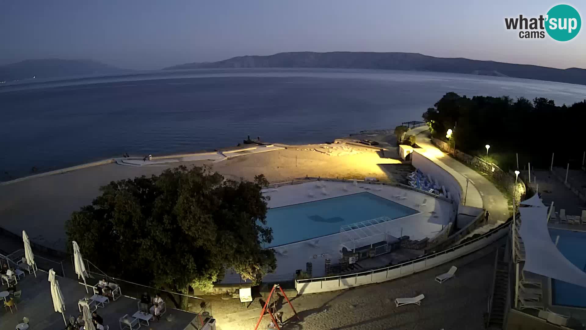 Webcam – Novi Vinodolski – strand