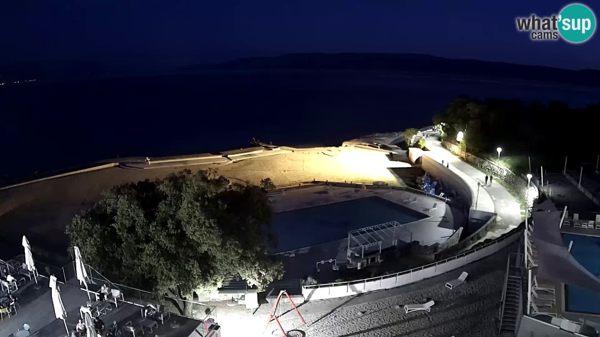 Webcam – Novi Vinodolski – spiaggia