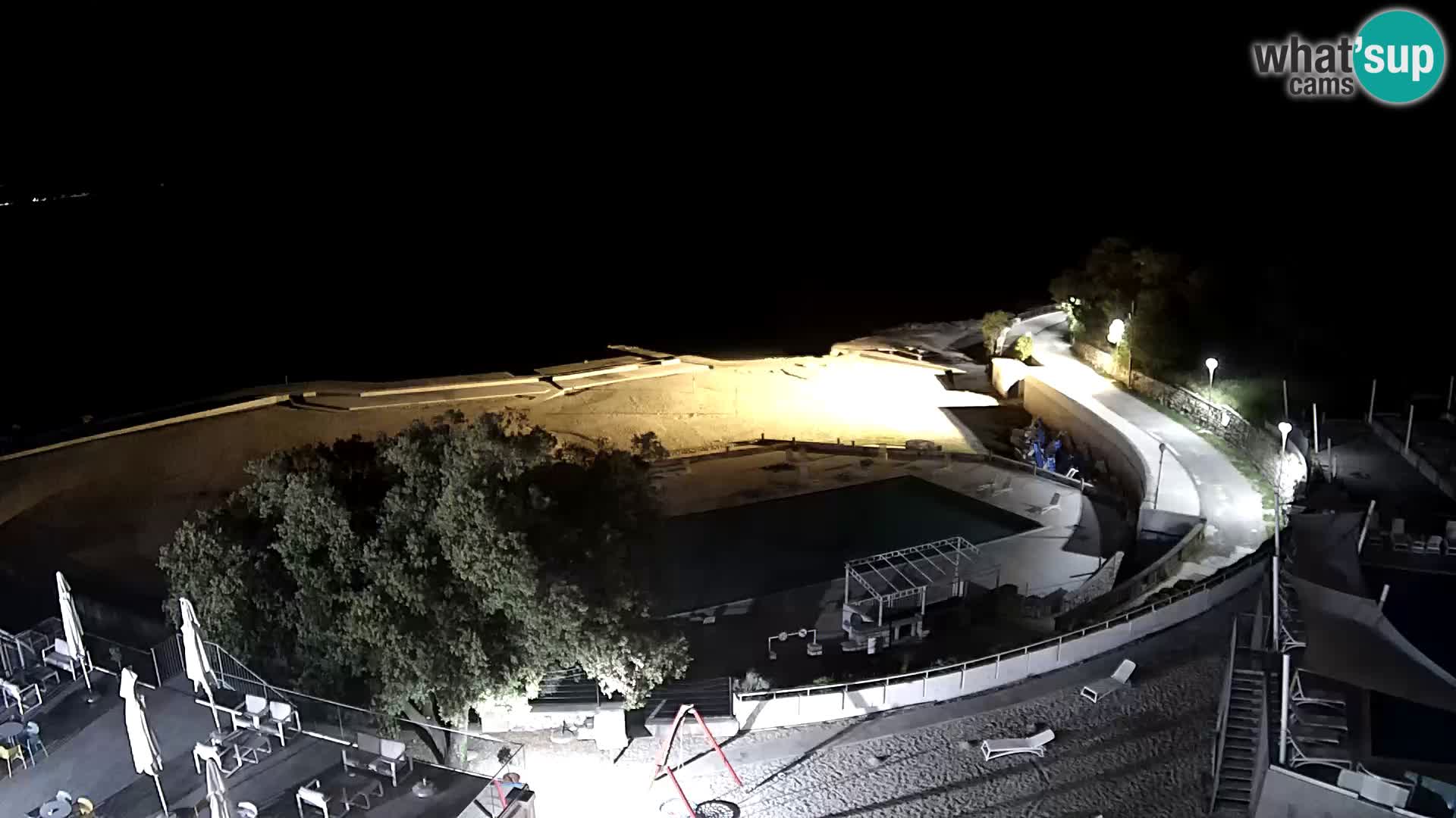 Webcam – Novi Vinodolski – plage