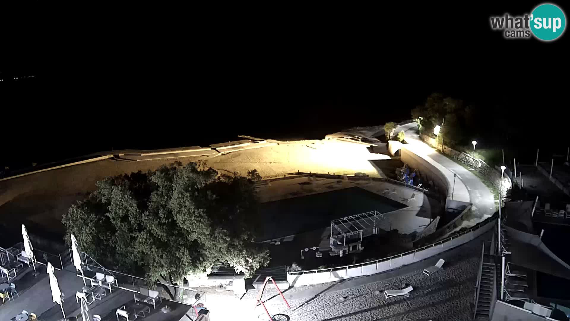 Webcam – Novi Vinodolski – plage